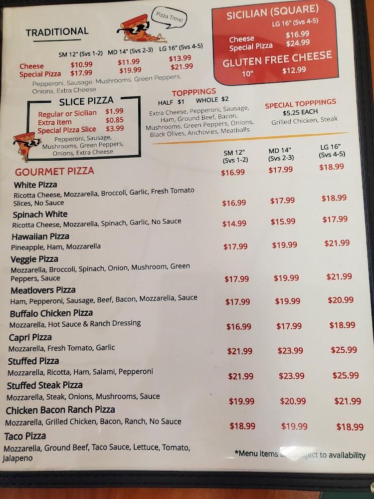 Brother's pizza Menu image 1